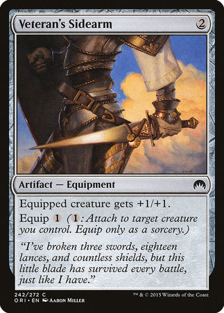 Veteran's Sidearm [Magic Origins] | Good Games North