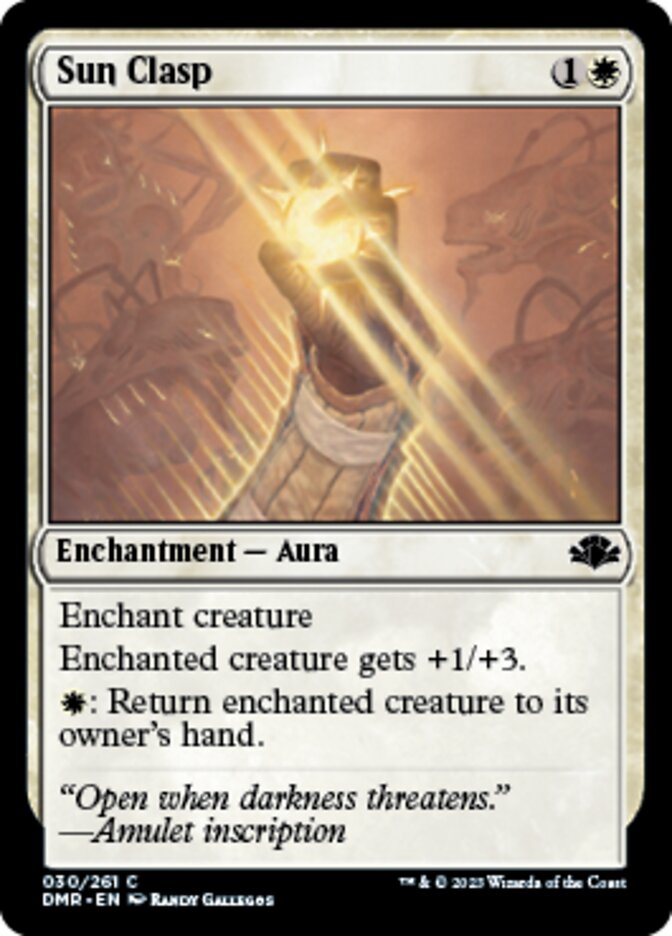 Sun Clasp [Dominaria Remastered] | Good Games North