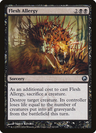 Flesh Allergy [Scars of Mirrodin] | Good Games North