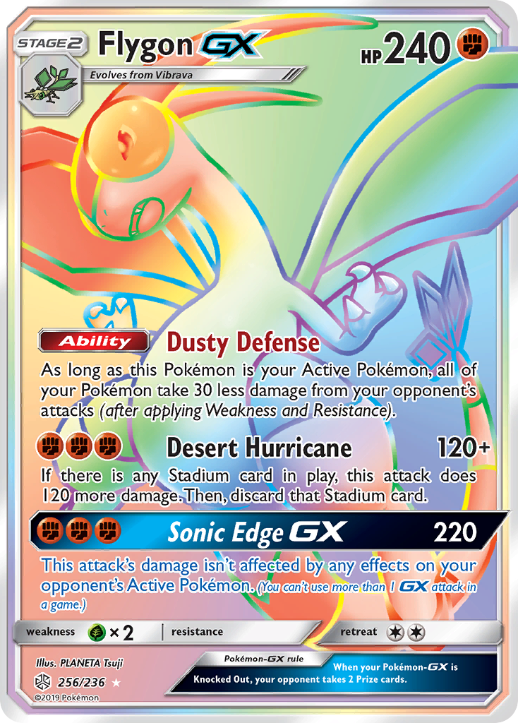 Flygon GX (256/236) [Sun & Moon: Cosmic Eclipse] | Good Games North
