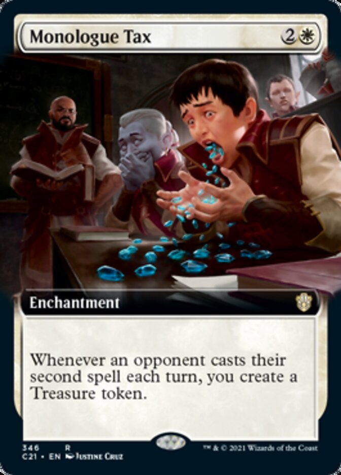 Monologue Tax (Extended) [Commander 2021] | Good Games North