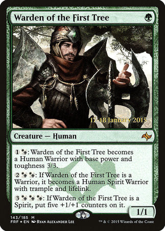 Warden of the First Tree [Fate Reforged Promos] | Good Games North