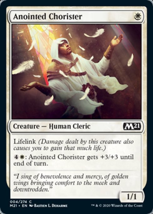 Anointed Chorister [Core Set 2021] | Good Games North