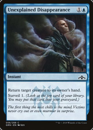 Unexplained Disappearance [Guilds of Ravnica] | Good Games North