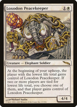 Loxodon Peacekeeper [Mirrodin] | Good Games North