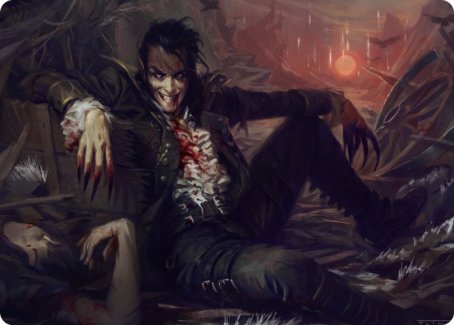 Arrogant Outlaw Art Card [Innistrad: Midnight Hunt Art Series] | Good Games North