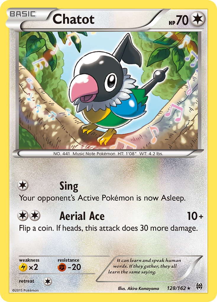 Chatot (128/162) [XY: BREAKthrough] | Good Games North