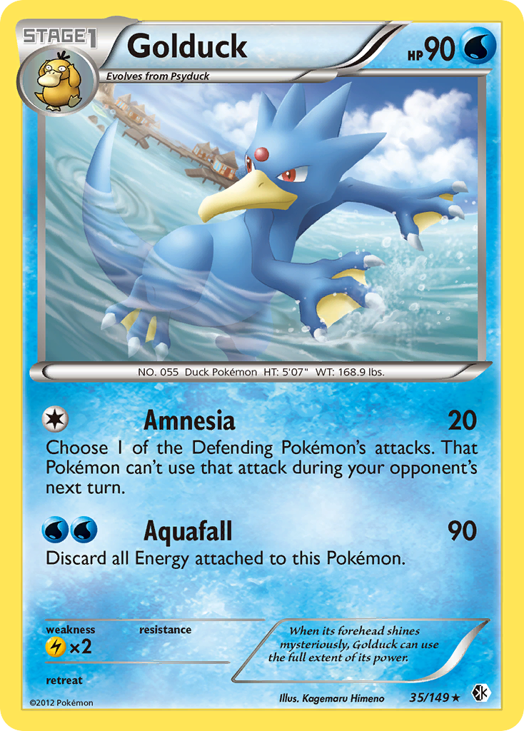 Golduck (35/149) [Black & White: Boundaries Crossed] | Good Games North