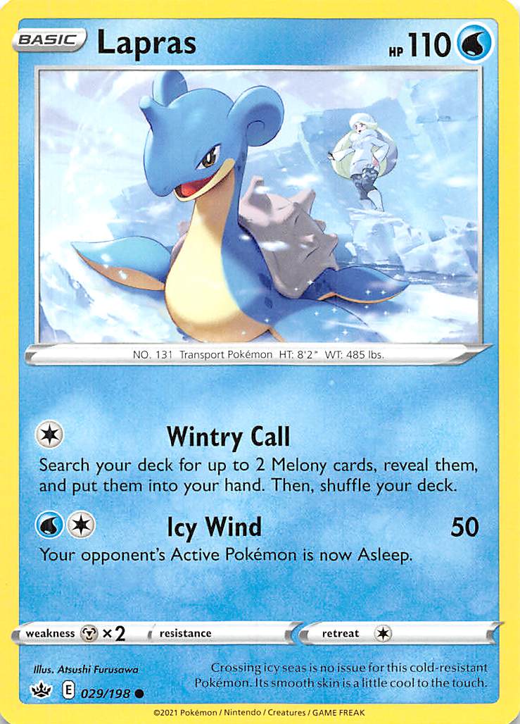 Lapras (029/198) [Sword & Shield: Chilling Reign] | Good Games North