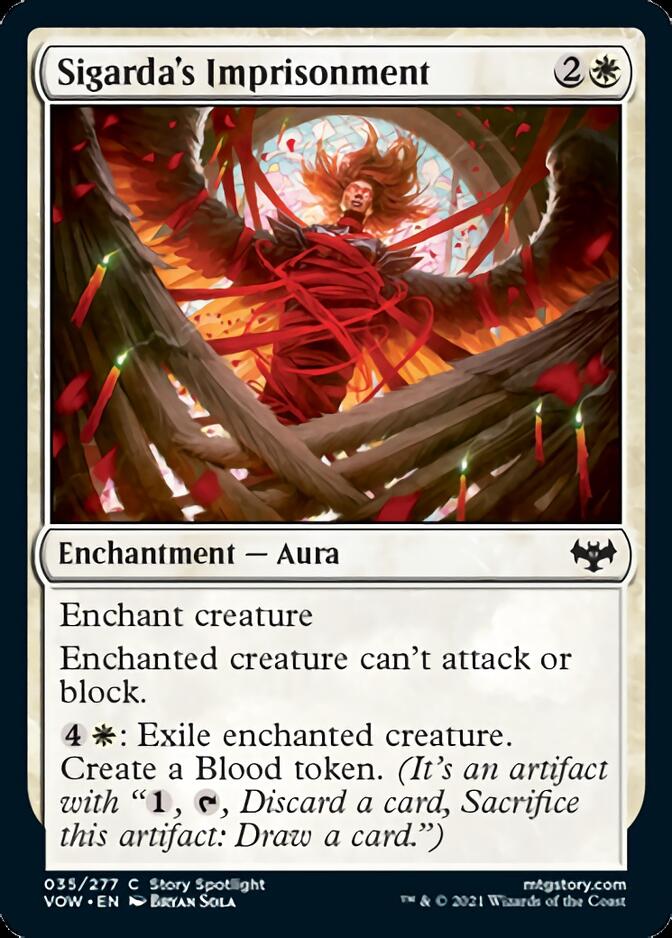 Sigarda's Imprisonment [Innistrad: Crimson Vow] | Good Games North