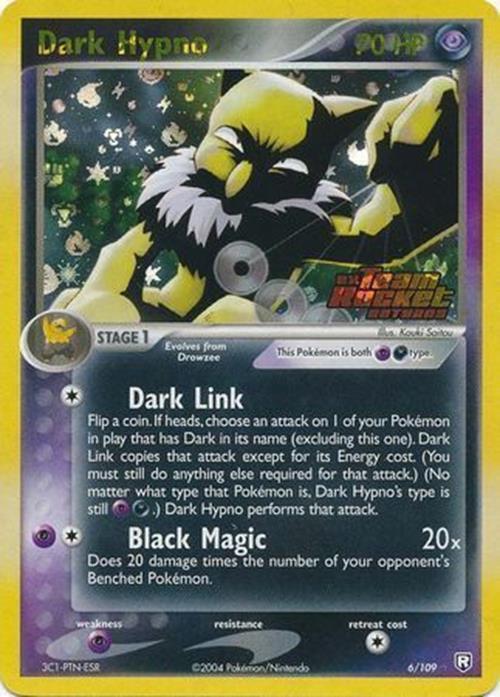 Dark Hypno (6/109) (Stamped) [EX: Team Rocket Returns] | Good Games North