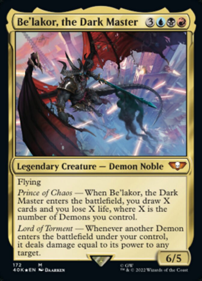 Be'lakor, the Dark Master [Universes Beyond: Warhammer 40,000] | Good Games North