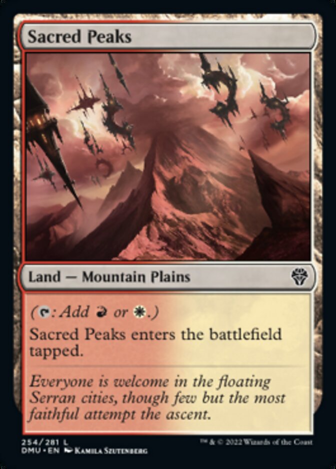 Sacred Peaks [Dominaria United] | Good Games North