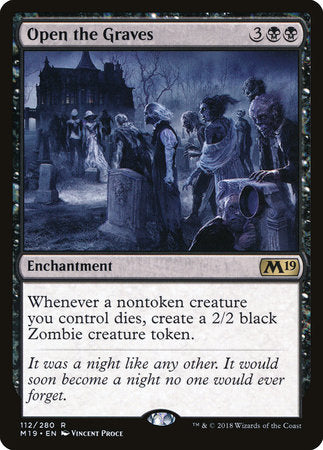 Open the Graves [Core Set 2019] | Good Games North