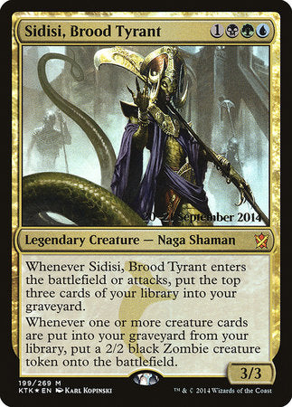 Sidisi, Brood Tyrant [Khans of Tarkir Promos] | Good Games North