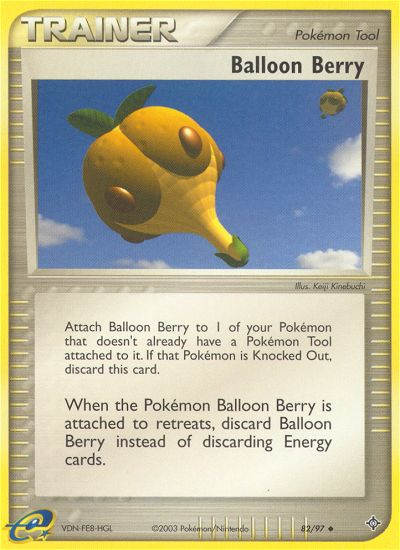 Balloon Berry (82/97) [EX: Dragon] | Good Games North