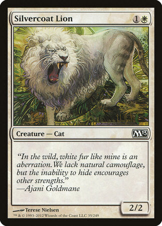 Silvercoat Lion [Magic 2013] | Good Games North
