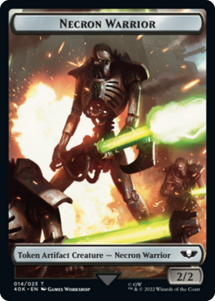 Necron Warrior // Insect [Universes Beyond: Warhammer 40,000 Tokens] | Good Games North