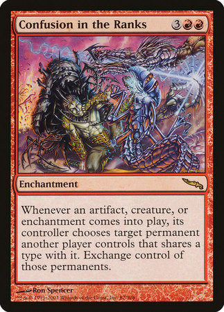 Confusion in the Ranks [Mirrodin] | Good Games North