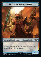Soldier (003) // Sicarian Infiltrator Double-sided Token [Universes Beyond: Warhammer 40,000 Tokens] | Good Games North
