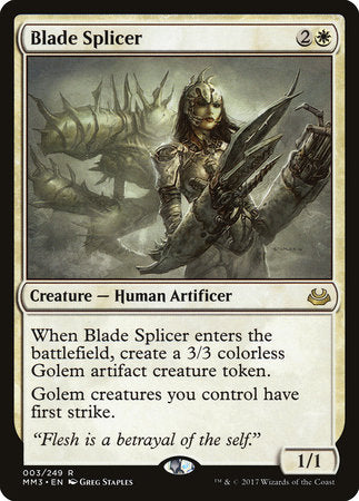 Blade Splicer [Modern Masters 2017] | Good Games North