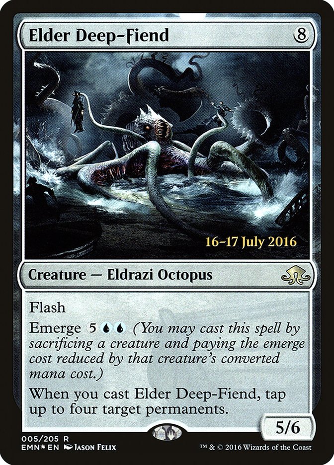 Elder Deep-Fiend  [Eldritch Moon Prerelease Promos] | Good Games North