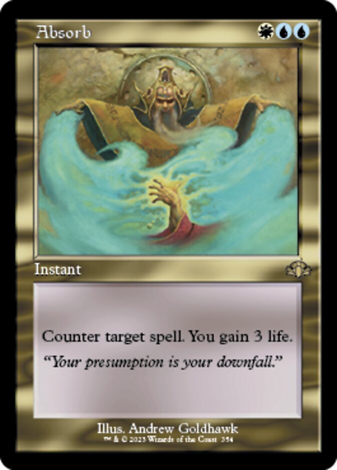 Absorb (Retro) [Dominaria Remastered] | Good Games North