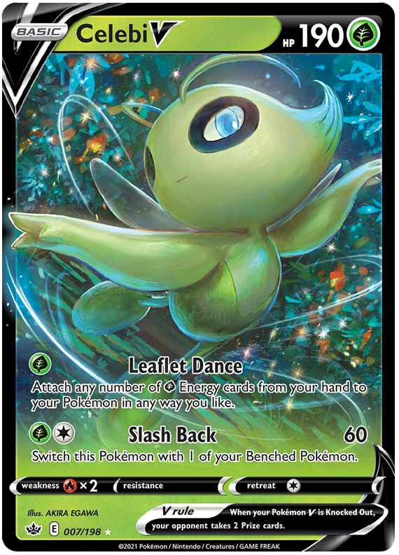 Celebi V (007/198) [Sword & Shield: Chilling Reign] | Good Games North