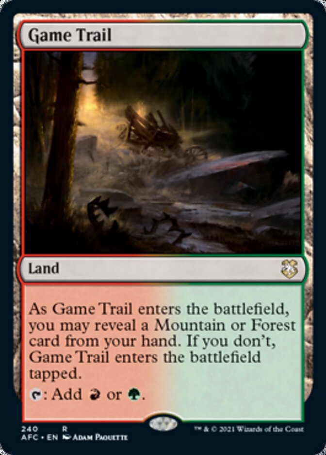 Game Trail [Dungeons & Dragons: Adventures in the Forgotten Realms Commander] | Good Games North