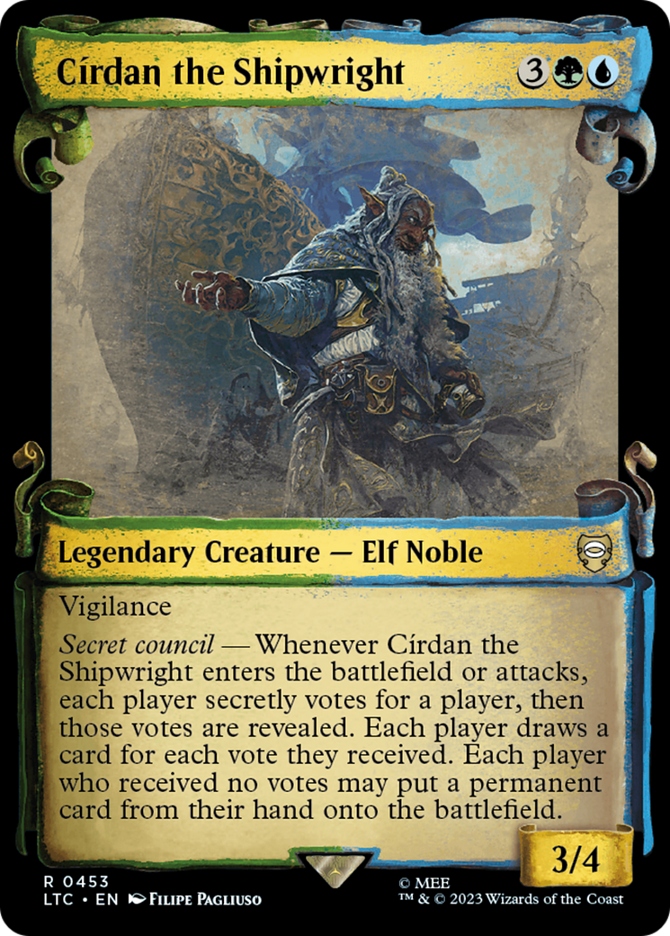 Cirdan the Shipwright [The Lord of the Rings: Tales of Middle-Earth Commander Showcase Scrolls] | Good Games North