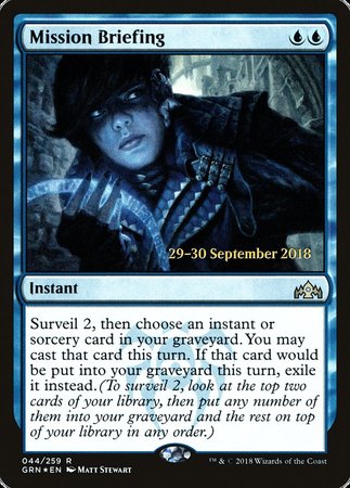 Mission Briefing [Guilds of Ravnica Promos] | Good Games North