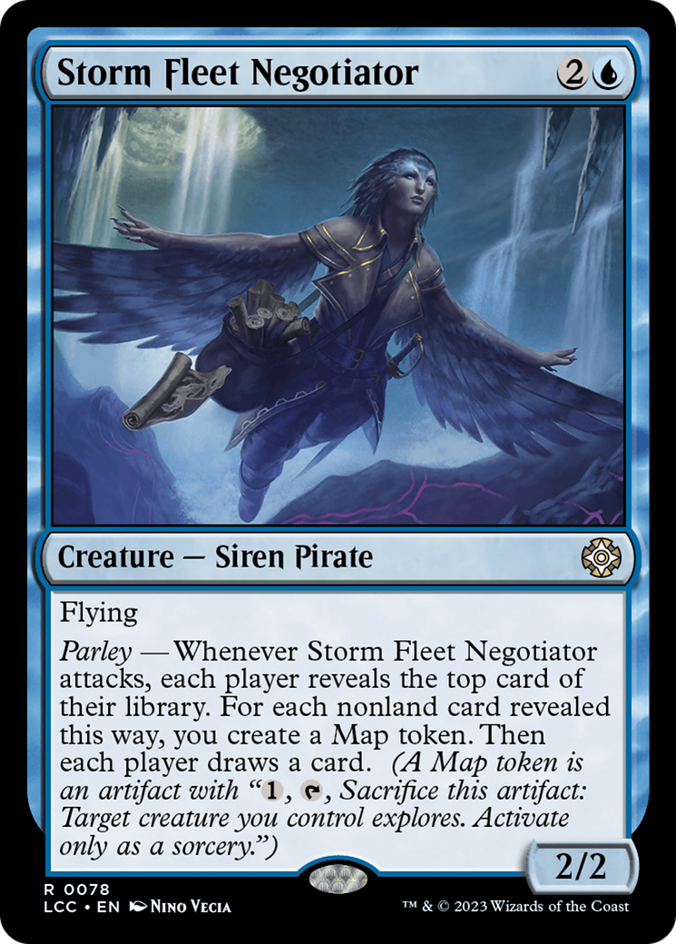 Storm Fleet Negotiator [The Lost Caverns of Ixalan Commander] | Good Games North