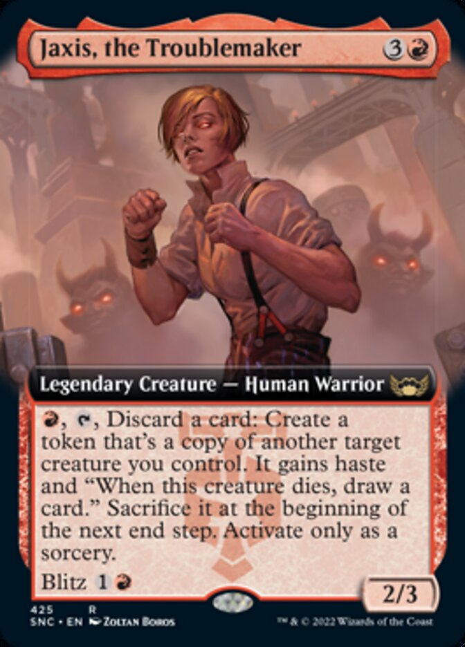 Jaxis, the Troublemaker (Extended Art) [Streets of New Capenna] | Good Games North