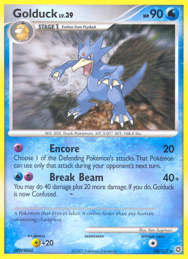 Golduck (28/132) [Diamond & Pearl: Secret Wonders] | Good Games North