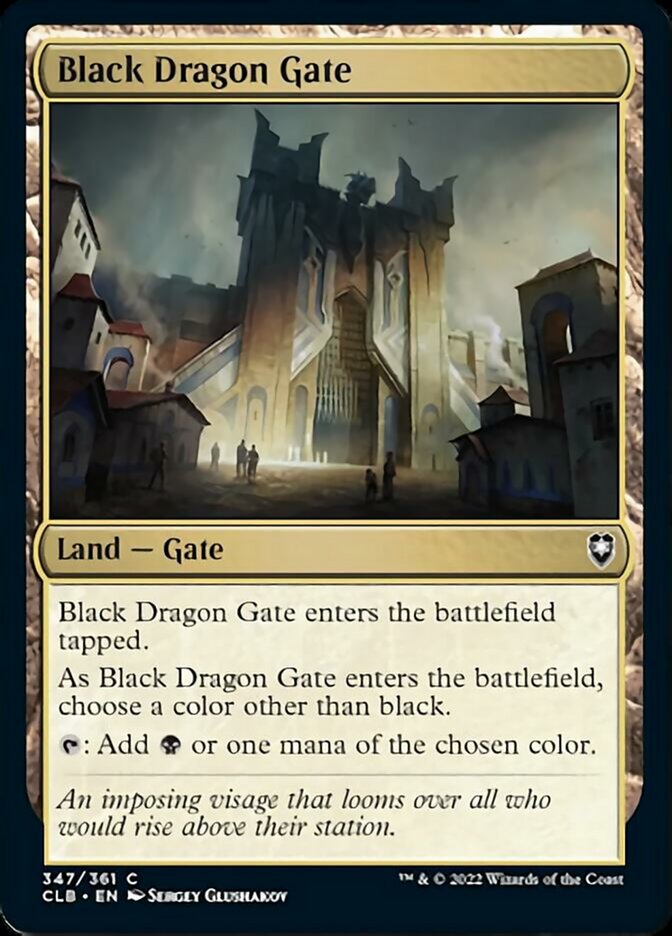 Black Dragon Gate [Commander Legends: Battle for Baldur's Gate] | Good Games North