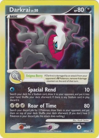 Darkrai (DP24) (Jumbo Card) [Diamond & Pearl: Black Star Promos] | Good Games North