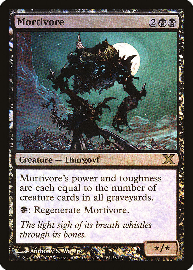 Mortivore (Premium Foil) [Tenth Edition] | Good Games North