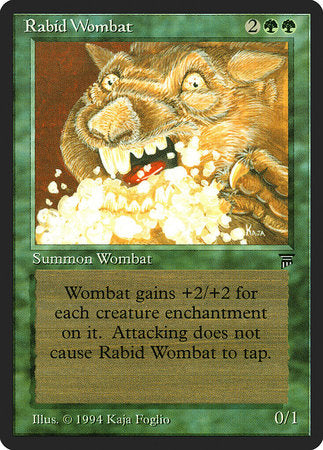 Rabid Wombat [Legends] | Good Games North