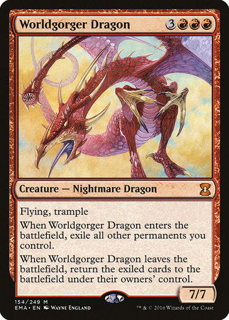 Worldgorger Dragon [Eternal Masters] | Good Games North