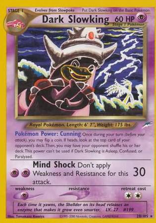 Dark Slowking (20/105) [Neo Destiny Unlimited] | Good Games North