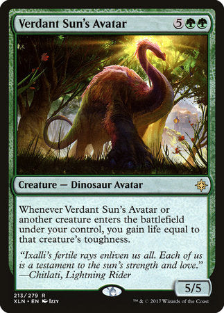 Verdant Sun's Avatar [Ixalan] | Good Games North