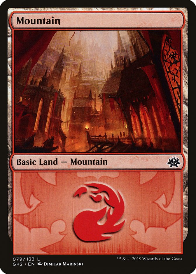 Mountain (79) [Ravnica Allegiance Guild Kit] | Good Games North