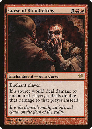 Curse of Bloodletting [Dark Ascension] | Good Games North