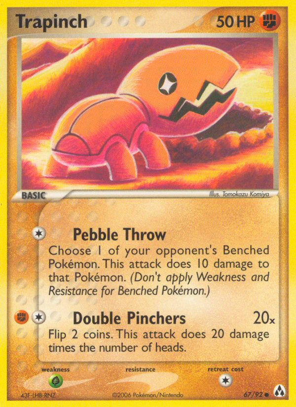 Trapinch (67/92) [EX: Legend Maker] | Good Games North