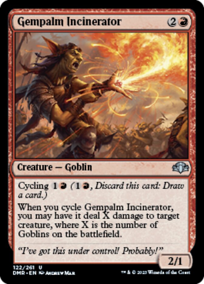 Gempalm Incinerator [Dominaria Remastered] | Good Games North