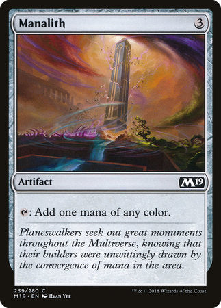 Manalith [Core Set 2019] | Good Games North