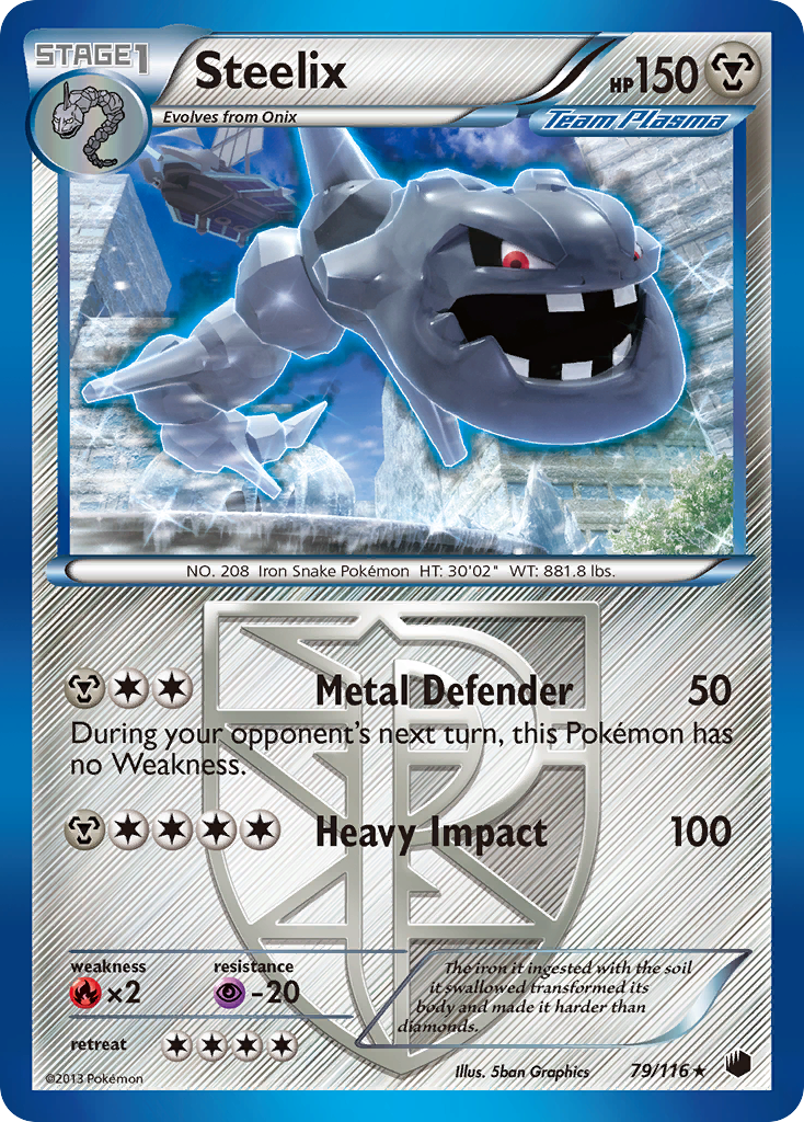 Steelix (79/116) [Black & White: Plasma Freeze] | Good Games North