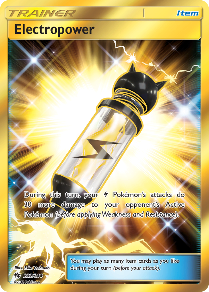 Electropower (232/214) [Sun & Moon: Lost Thunder] | Good Games North