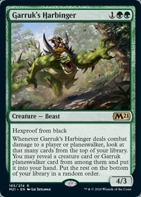 Garruk's Harbinger [Core Set 2021] | Good Games North