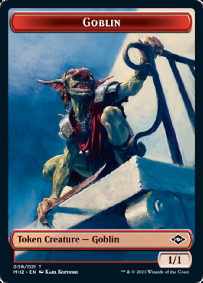 Goblin Token [Modern Horizons 2 Tokens] | Good Games North